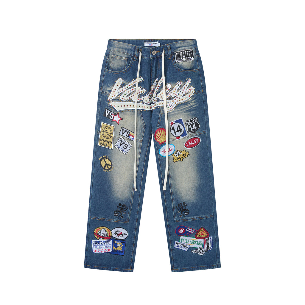 Pantalón de jean Valley Dreams Vale Forever 1980s Carpenter