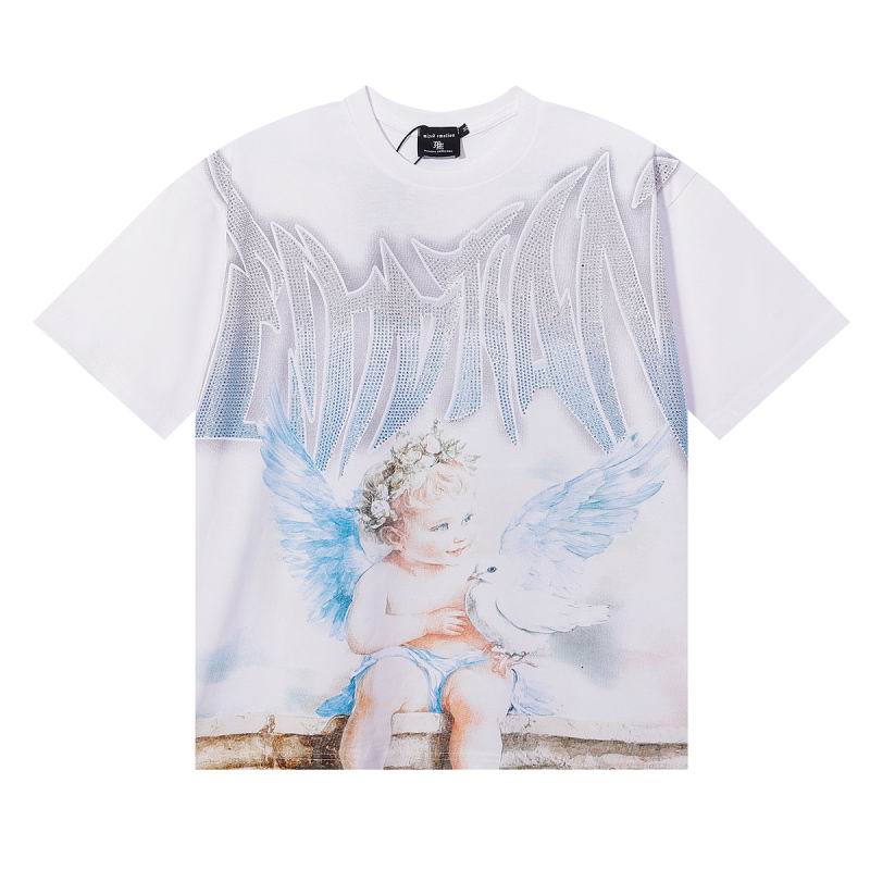 Remera Mixed Emotion White Dove Rhinestone White