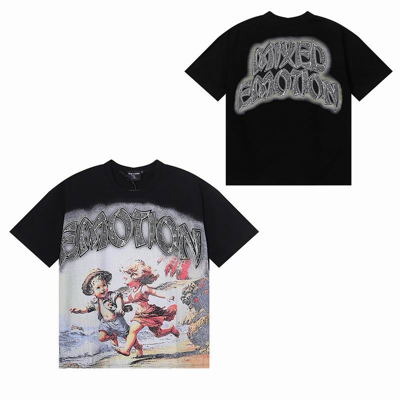 Remera Mixed Emotion Seaside Black