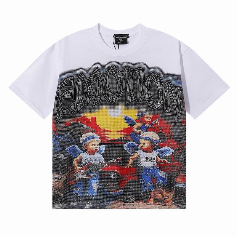 Remera Mixed Emotion Sunrise White