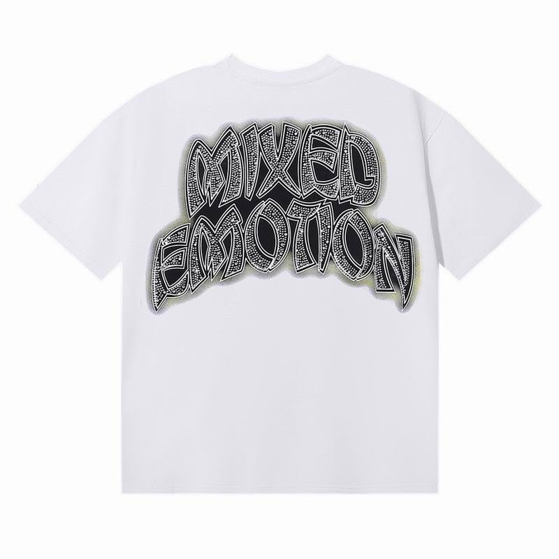 Remera Mixed Emotion Seaside White