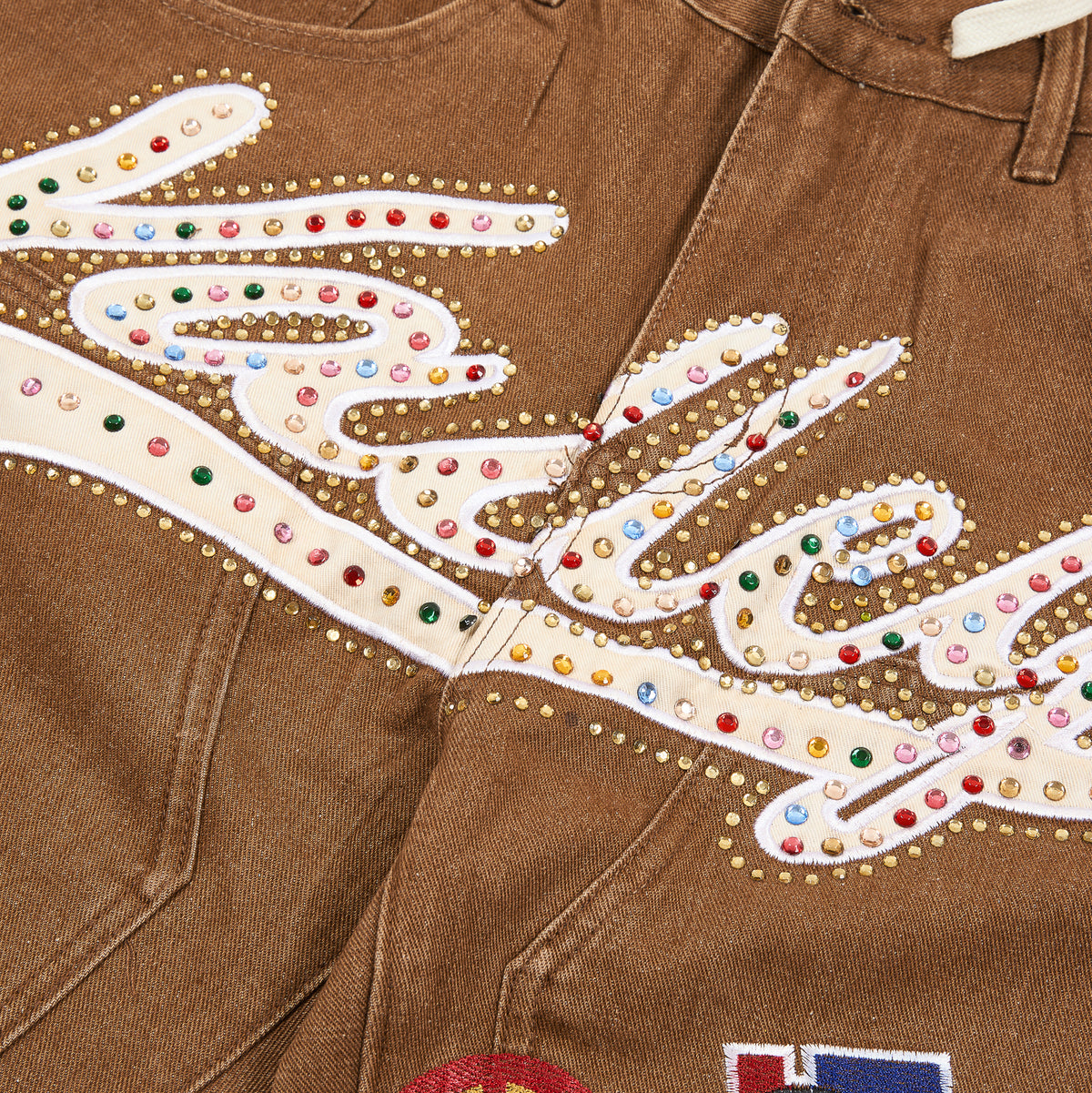 Pantalón de jean Valley Dreams Vale Forever 1980s Brown