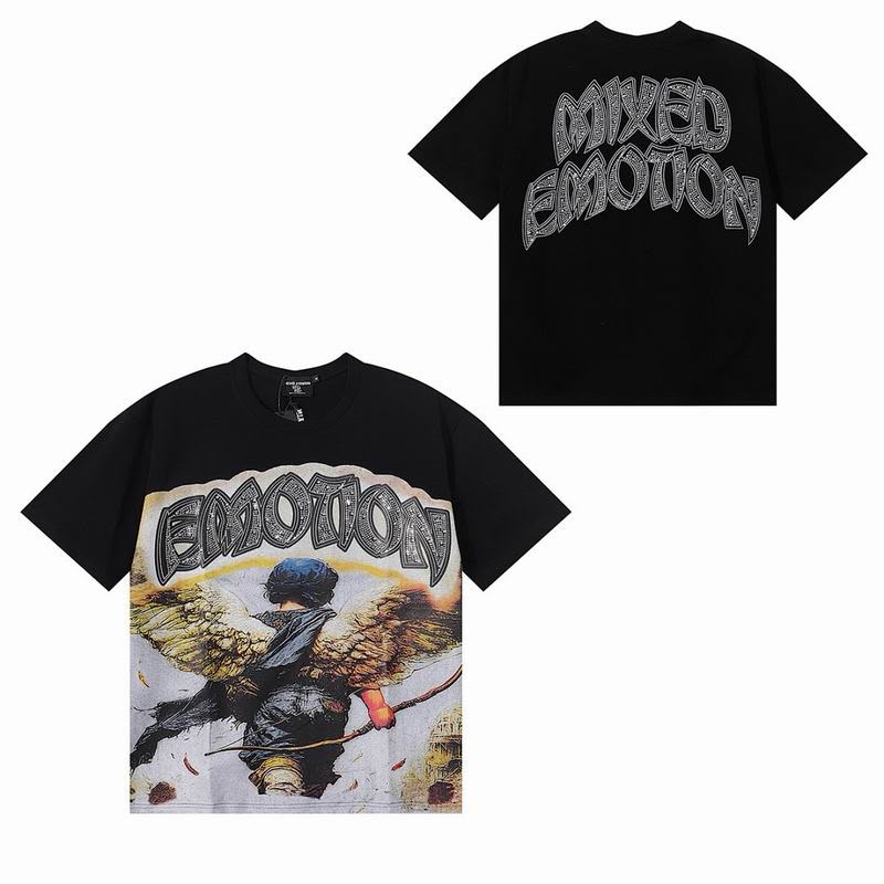 Remera Mixed Emotion Arch Angel Black