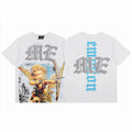 Remera Mixed Emotion Angel Rhinestone White