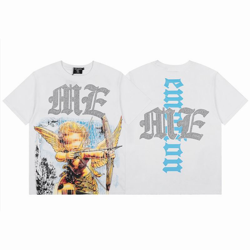 Remera Mixed Emotion Angel Rhinestone White