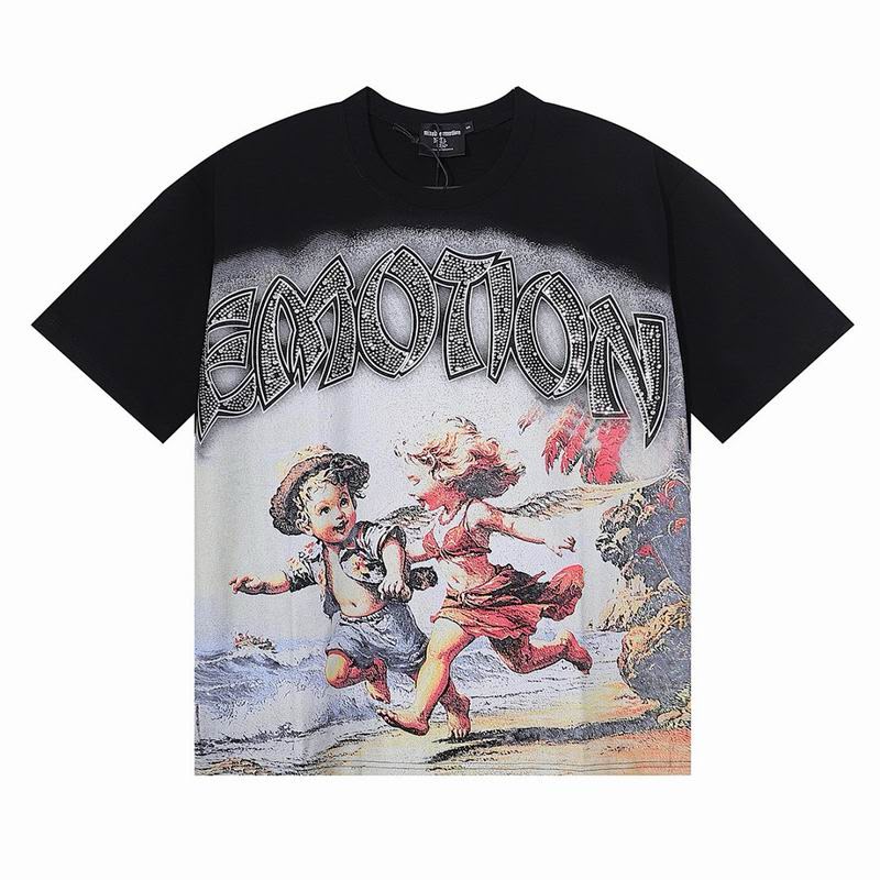 Remera Mixed Emotion Seaside Black