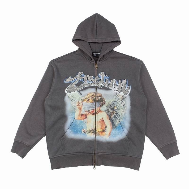 Campera Mixed Emotion Grey Rhinestone
