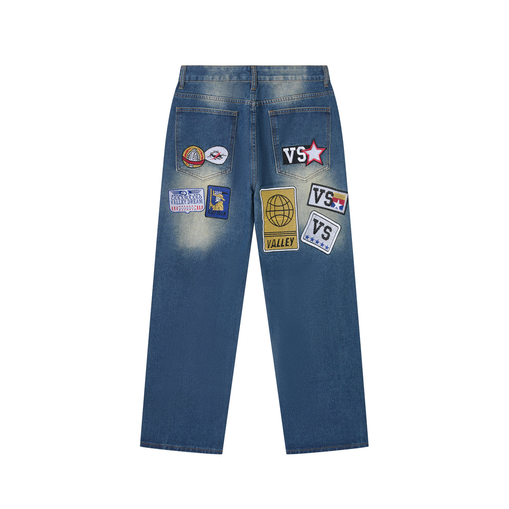 Pantalón de jean Valley Dreams Vale Forever 1980s Carpenter