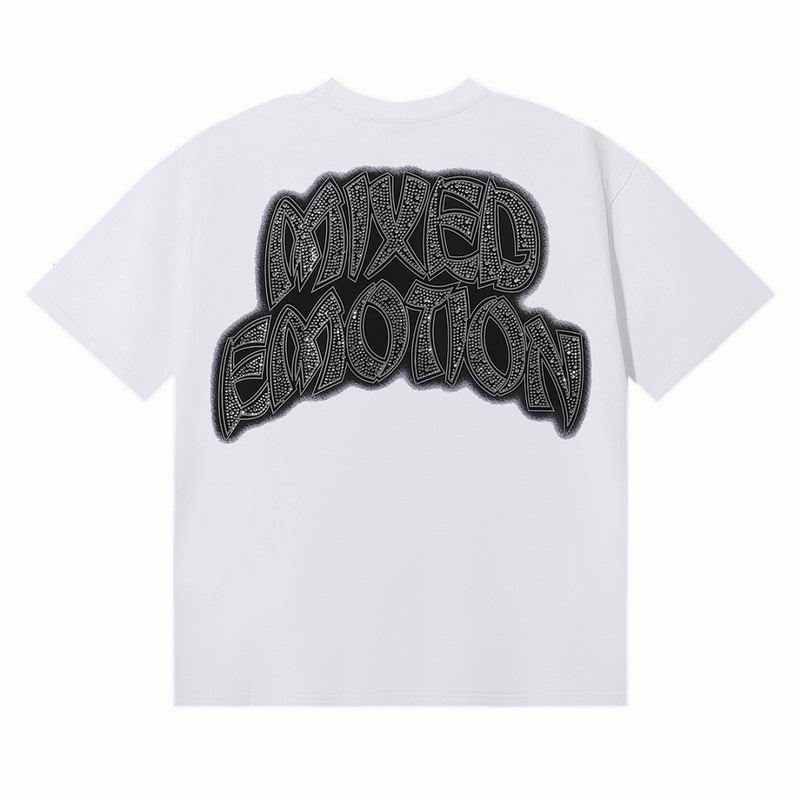 Remera Mixed Emotion Sunrise White
