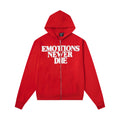 Campera Mixed Emotion End Rhinestone Red