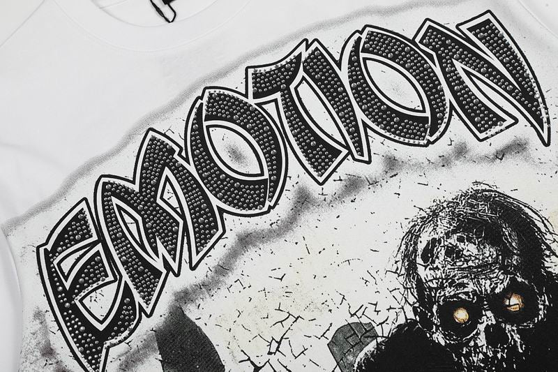 Remera Mixed Emotion Resurrection White