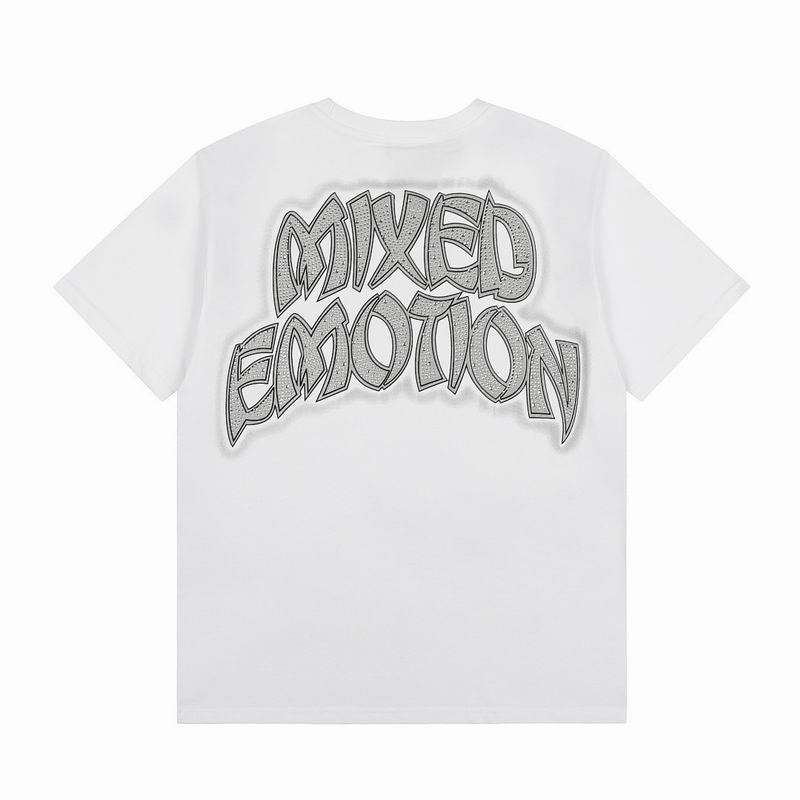Remera Mixed Emotion Resurrection White