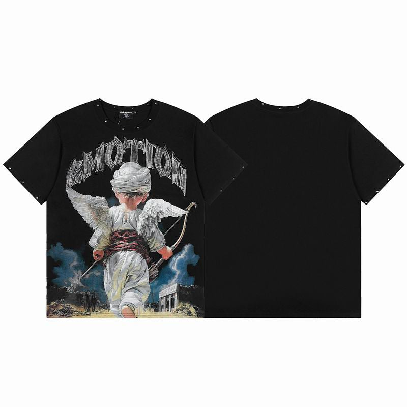 Remera Mixed Emotion Arch Angel Black