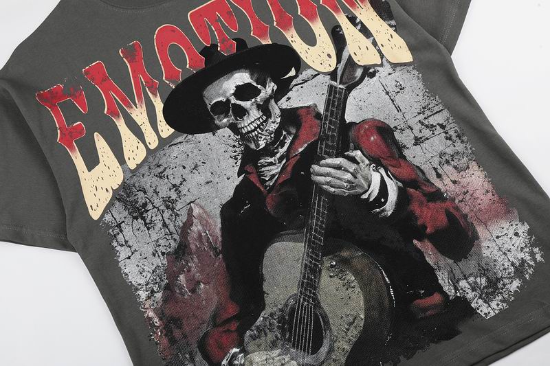 Remera Mixed Emotion Skeleton Guitar