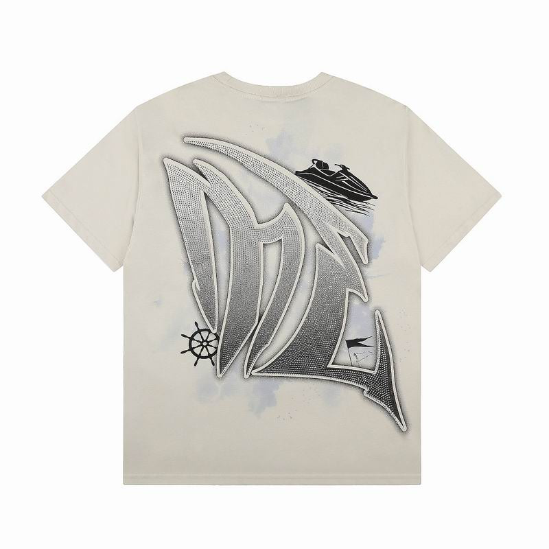 Remera Mixed Emotion Jetski Rhinestone Cream