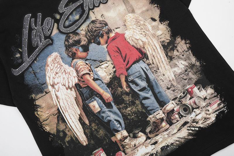 Remera Mixed Emotion Couple Angel Rhinestone