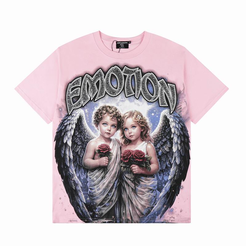 Remera Mixed Emotion Angel Praying Hands Pink