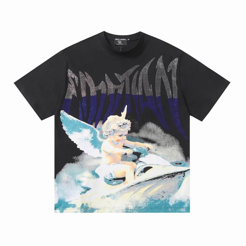 Remera Mixed Emotion Jetski Rhinestone Black