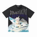 Remera Mixed Emotion Jetski Rhinestone Black