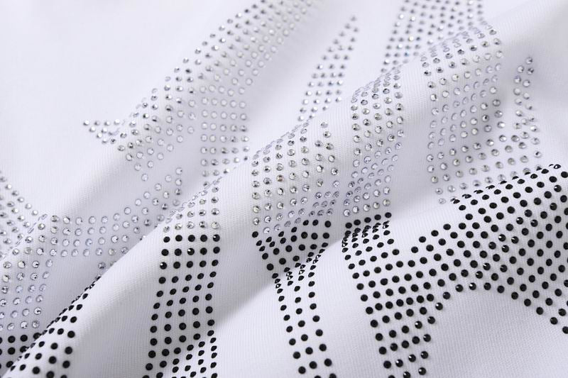 Remera Mixed Emotion Jetski Rhinestone White