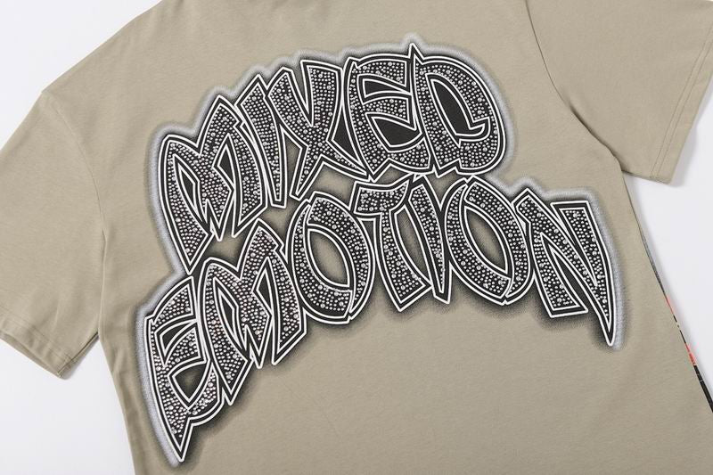 Remera Mixed Emotion Rhinestone Skate