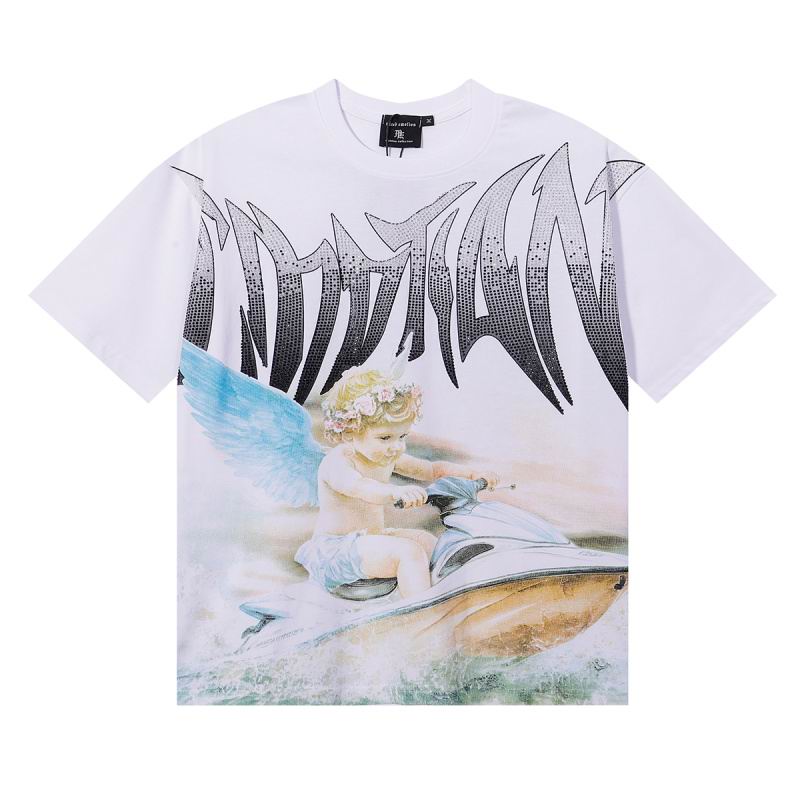 Remera Mixed Emotion Jetski Rhinestone White