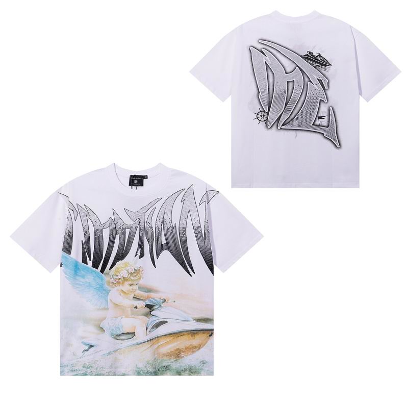 Remera Mixed Emotion Jetski Rhinestone White