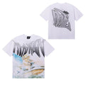 Remera Mixed Emotion Jetski Rhinestone White