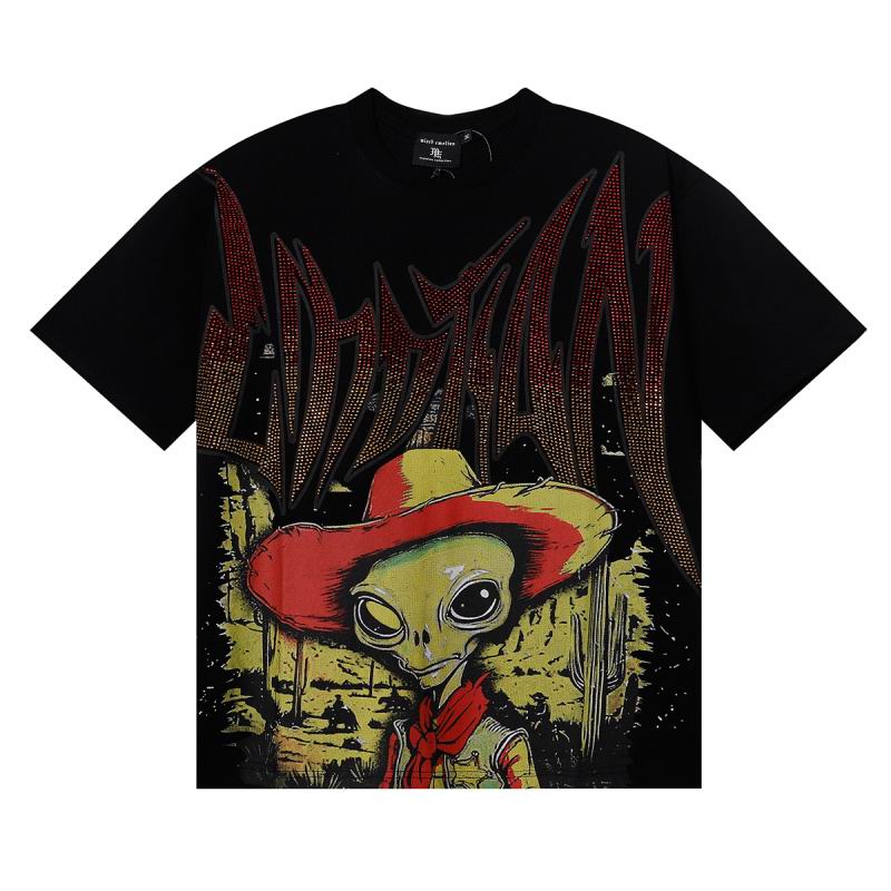 Remera Mixed Emotion Ranger Rhinestone Black