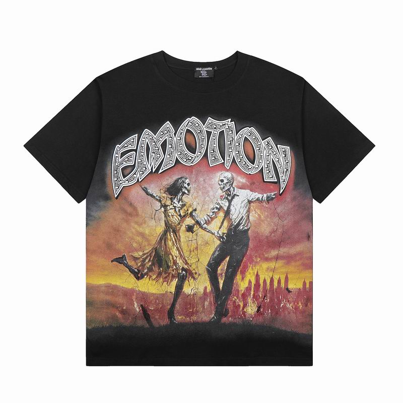 Remera Mixed Emotion Skeleton Dance Black