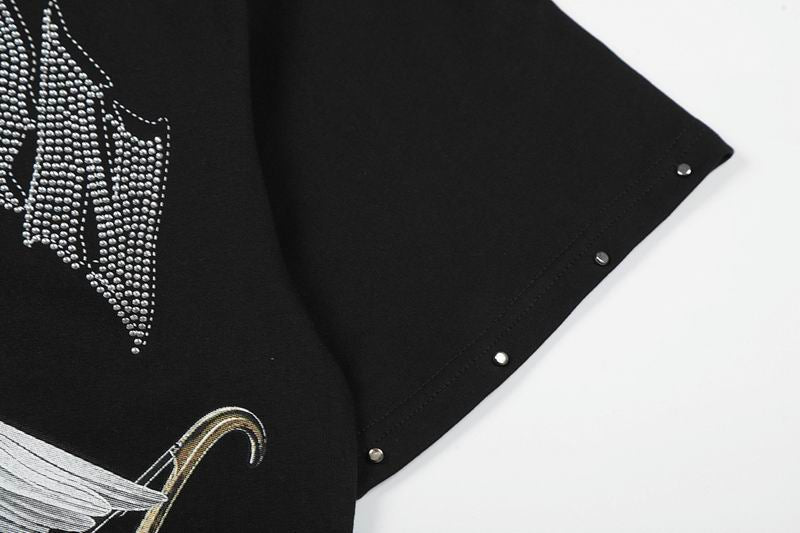 Remera Mixed Emotion Arch Angel Black