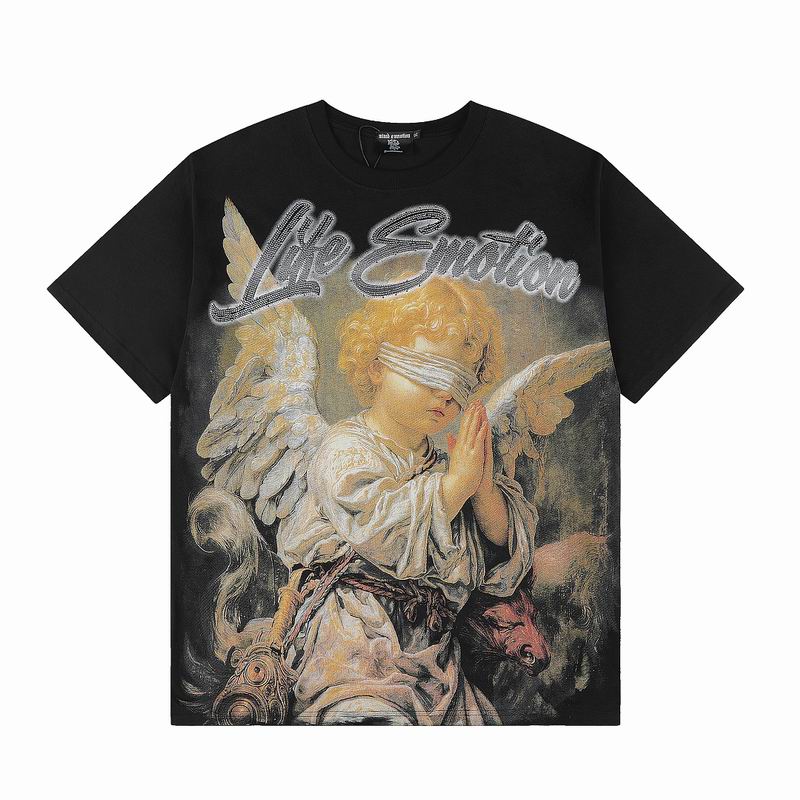 Remera Mixed Emotion Angel Art Graphic
