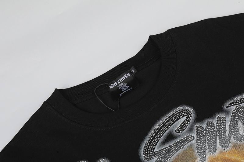 Remera Mixed Emotion Angel Art Graphic