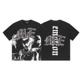 Remera Mixed Emotion Beach Rhinestone Black
