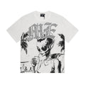 Remera Mixed Emotion Beach Rhinestone White