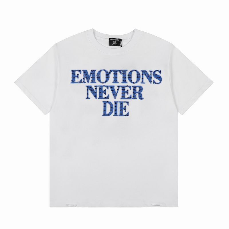 Remera Mixed Emotion End Rhinestone Blue