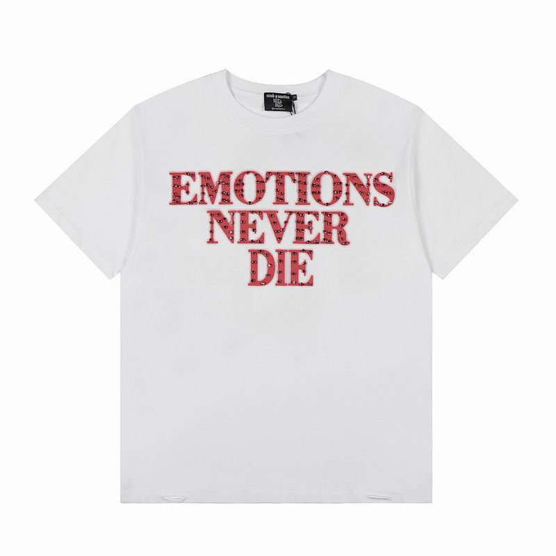 Remera Mixed Emotion End Rhinestone Red