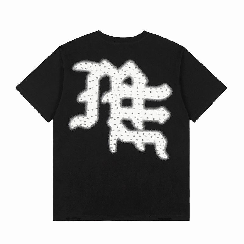 Remera Mixed Emotion End Rhinestone Black